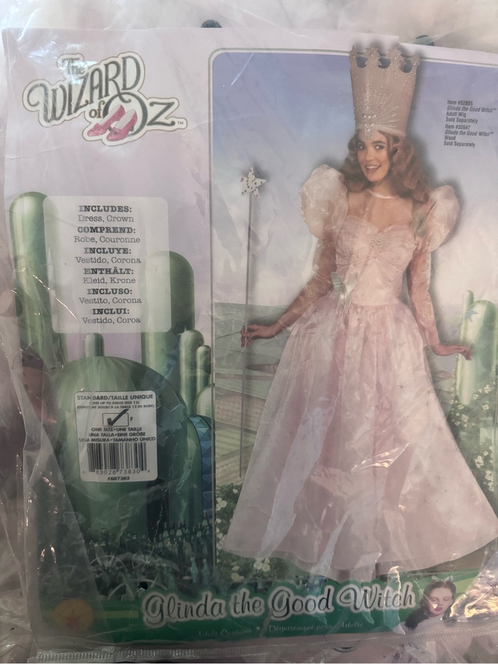 Glinda the Good Witch Pink Costume Dress